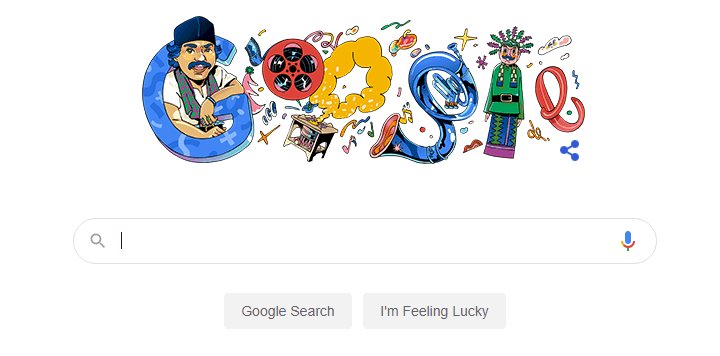 Siapakah Benyamin Sueb, Seniman indonesia yang Nongol di Google Doodle ?