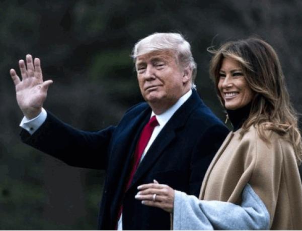 Donald J. Trump Presiden Amerika Serikat Beserta Istri Positif Covid-19