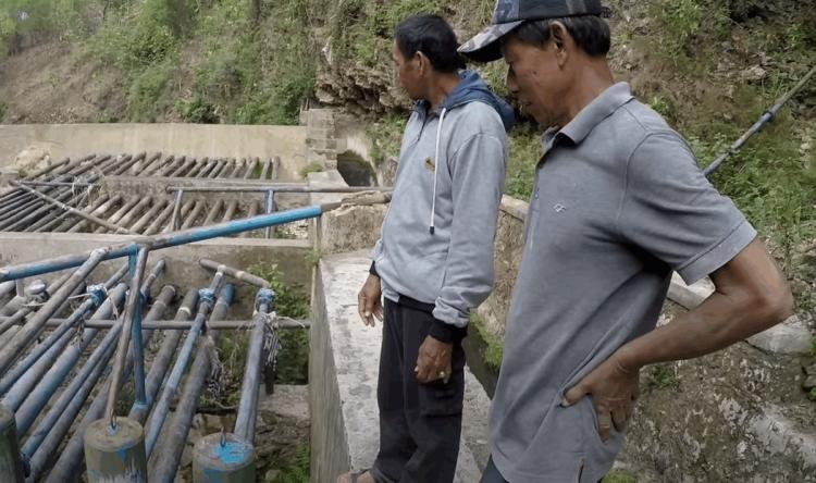 Pompa Hidran arju Gunung Kidul Yokyakarta Sempat viral 4 tahun lalu, kini terbengkalai.