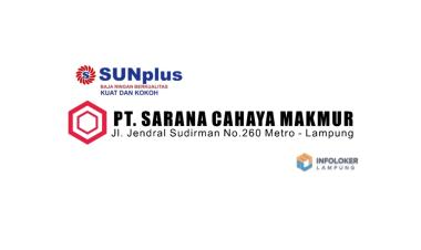 Loker Operator Produksi Baja PT Sarana Cahaya Makmur Kota Metro,Lampung