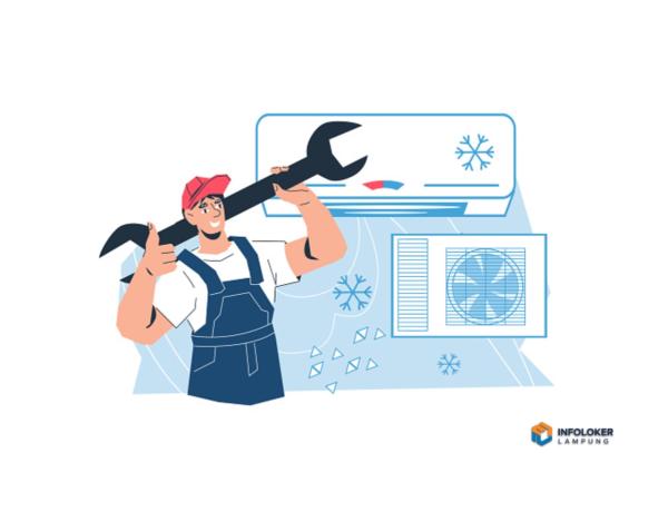 Dicari Helper untuk Teknisi AC Kedamaian, Bandar Lampung Kota, Lampung