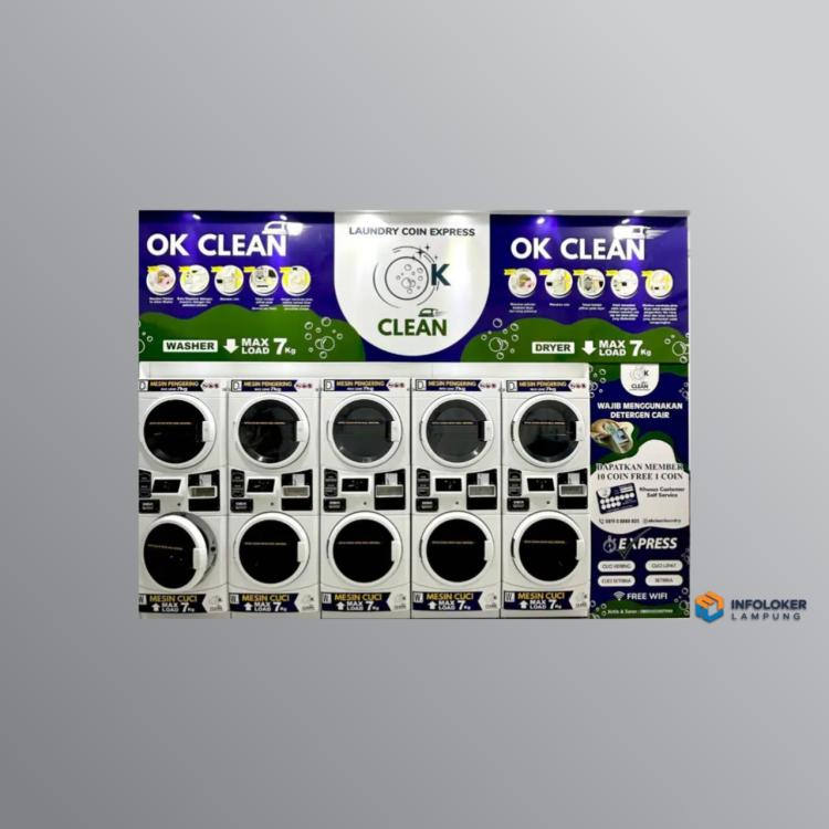 Loker Karyawan LAUNDRY Tanjung Karang Barat, Bandar Lampung Kota, Lampung