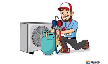 Loker Helper Dan Teknisi AC Rumah Dan Kantor, Kedamaian, Bandar Lampung Kota, Lampung