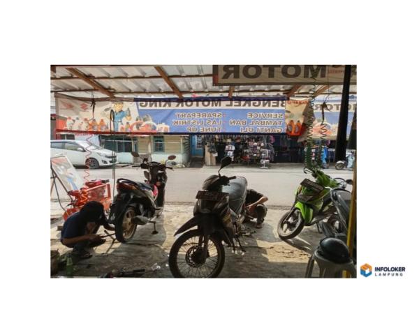 Loker Mekanik motor yang berpengalaman Teluk betung Timur, Bandar Lampung Kota, Lampung