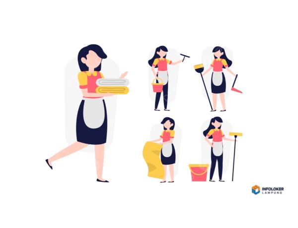 Dibutuhkan ART Menginap, Rajabasa, Bandar Lampung Kota, Lampung