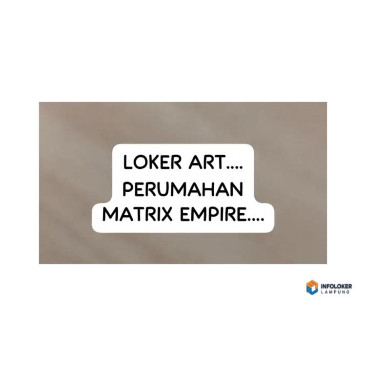 Lowongan Kerja ART Kotabumi Selatan, Lampung Utara Kab., Lampung