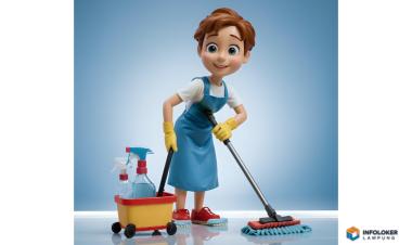 Loker Asisten Rumah Tangga (ART) Menginap Way Halim, Bandar Lampung Kota, Lampung