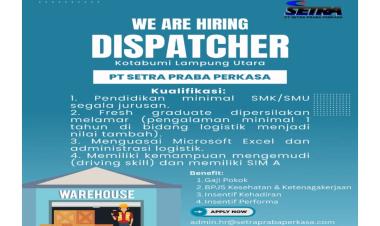 Loker DISPATCHER-KOTABUMI LAMPUNG Abung Selatan, Lampung Utara Kab., Lampung