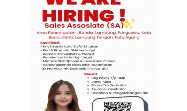 Loker Sales Associate Home Credit Indonesia Kedamaian, Bandar Lampung Kota, Lampung