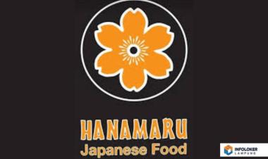lowongan pekerjaan untuk posisi Waitress dan Dishwasher di Hanamaru Japanese Food
