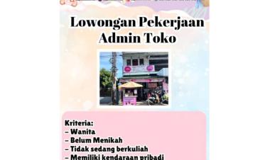 Lowongan Pekerjaan Admin Toko, bandara lampung