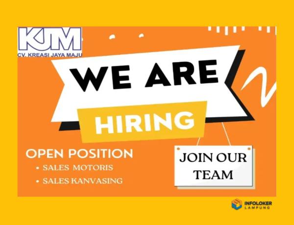 Sales motoris dan kanvasing Tanjung Karang Barat, Bandar Lampung Kota, Lampung