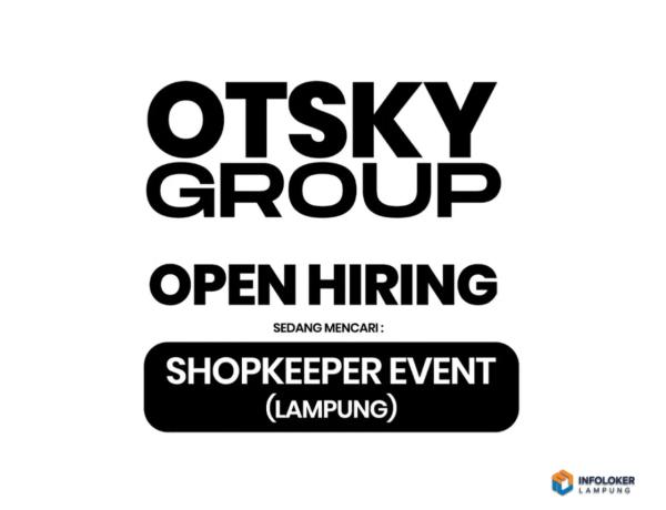 Dibutuhkan Shopkeeper Event di Lampung, bandar lampung