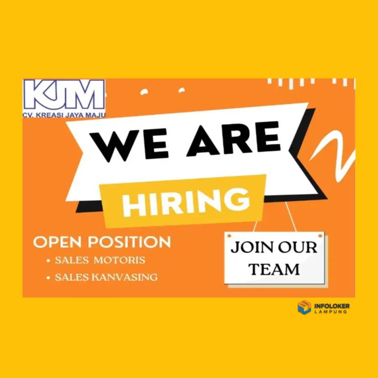 Sales motoris dan kanvasing Tanjung Karang Barat, Bandar Lampung Kota, Lampung