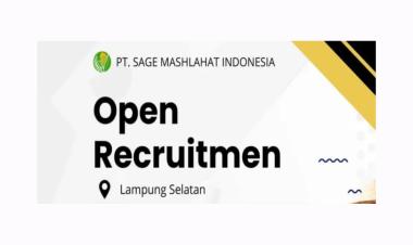 lowongan kerja dari PT Sage Mashlahat Indonesia untuk posisi Field Sales Assistant di wilayah Lampung Selatan. 
