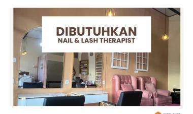 Lowongan Kerja Untuk posisi Nail & Lash Therapist di Keniling, Bandar Lampung.