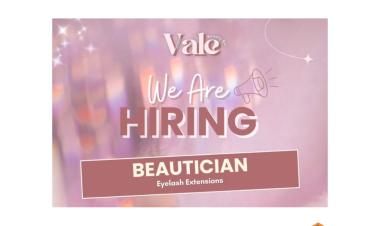 Lowongan Kerja Untuk Posisi Beautician (Eyelash Extensions) di Bandar Lampung.