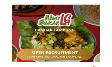 Lowongan Kerja  Waiter Dari Nasi Bakar LG Bandar Lampung