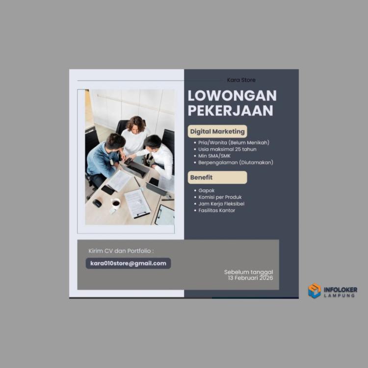 Loker Admin Online Shop Way Halim, Bandar Lampung Kota, Lampung