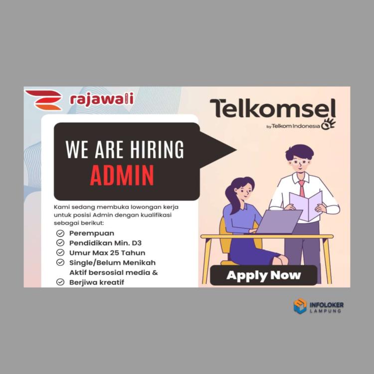 Lowongan Kerja Posisi Admin di Rajawali Cellular di Bandar Lampung