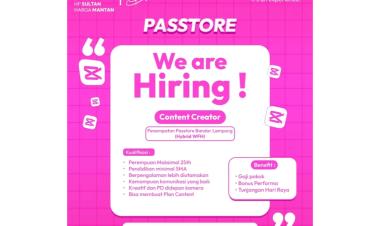 Lowongan Kerja untuk posisi Content Creator, Bandar Lampung