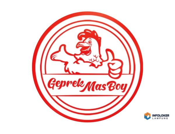 Geprek Mas Boy sedang membuka lowongan untuk penempatan di area Bandar Lampung