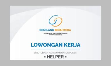 Lowongan Kerja Di Gemilang Sejahtera (Suplai Alat Listrik Terlengkap), Bandar Lampung