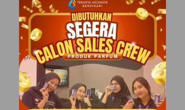 Lowongan Kerja Untuk Posisi Calon Sales Crew Produk Parfum Di Wilayah Lampung