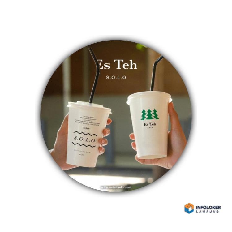 Lowongan kerja untuk posisi Staf Booth di Es Teh Solo, Bandar Lampung