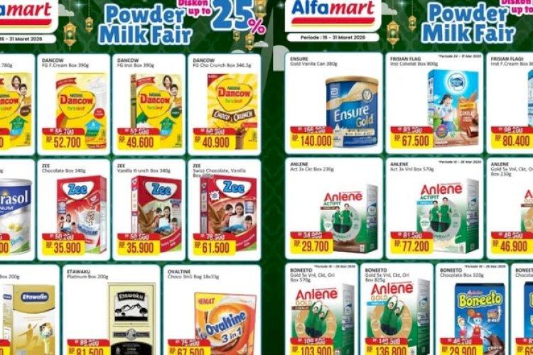 Promo Alfamart Hari Ini, Diskon hingga Tebus Murah Produk Favorit