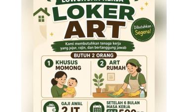 Lowongan Kerja Lampung Barat Terbaru Mei 2026 - Asisten Rumah Tangga (ART)
