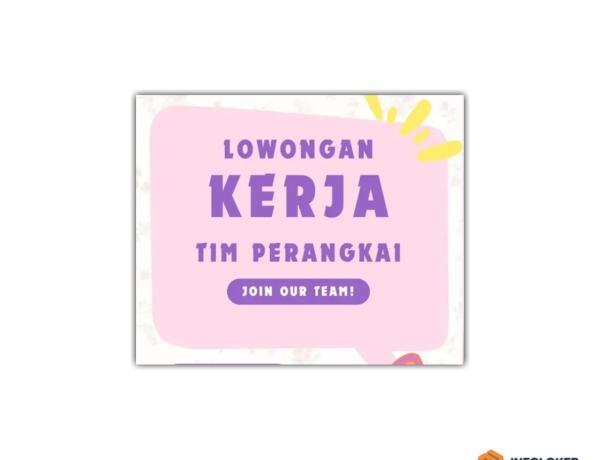 Lowongan kerja untuk posisi Tim Perangkai (buket/kerajinan tangan), bandar lampung