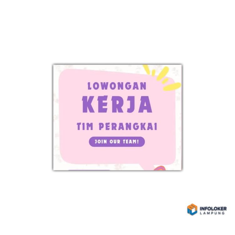 Lowongan kerja untuk posisi Tim Perangkai (buket/kerajinan tangan), bandar lampung